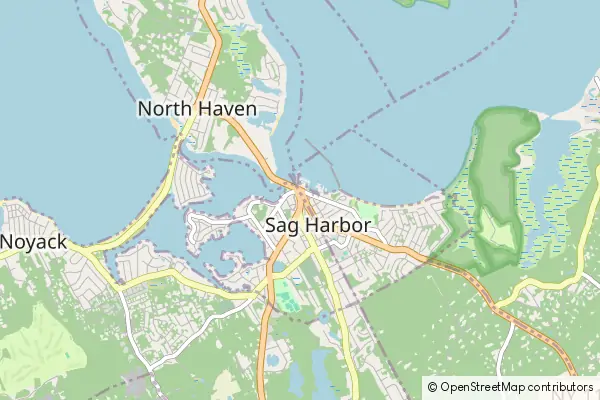 Karte Sag Harbor