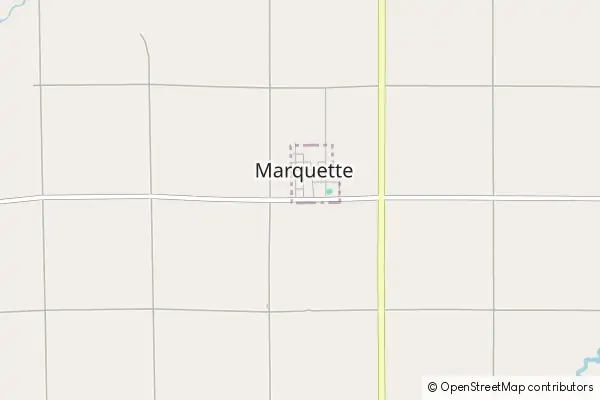 Karte Marquette