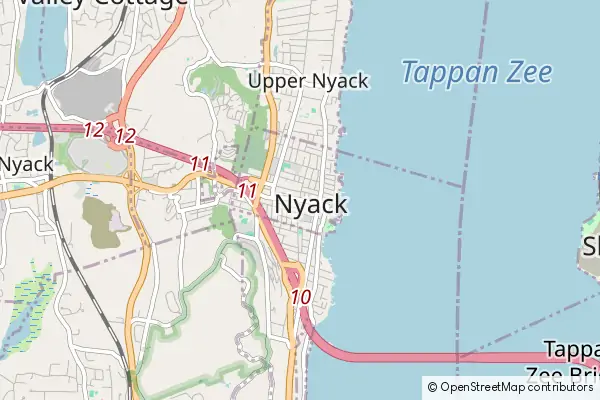 Karte Nyack