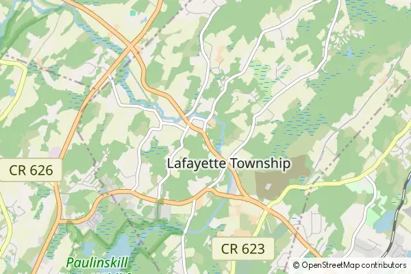 Karte Lafayette