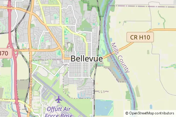 Karte Bellevue