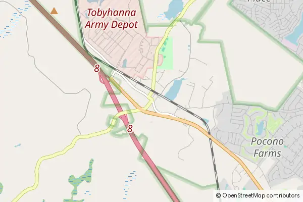 Karte Tobyhanna