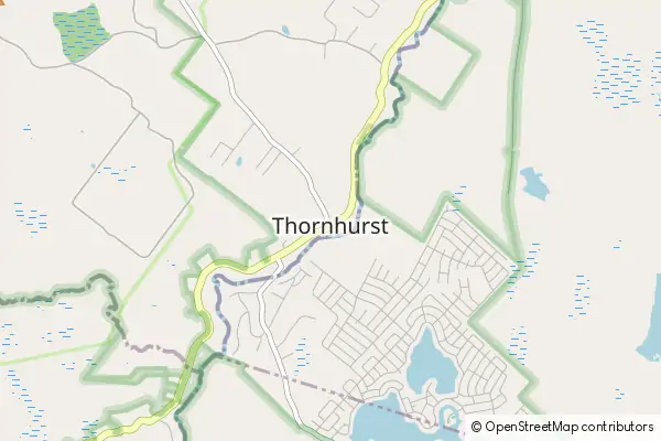 Karte Thornhurst