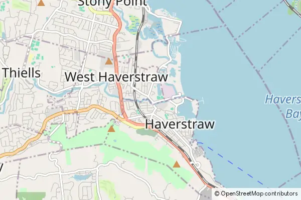 Karte West Haverstraw