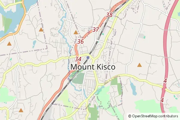 Karte Mount Kisco