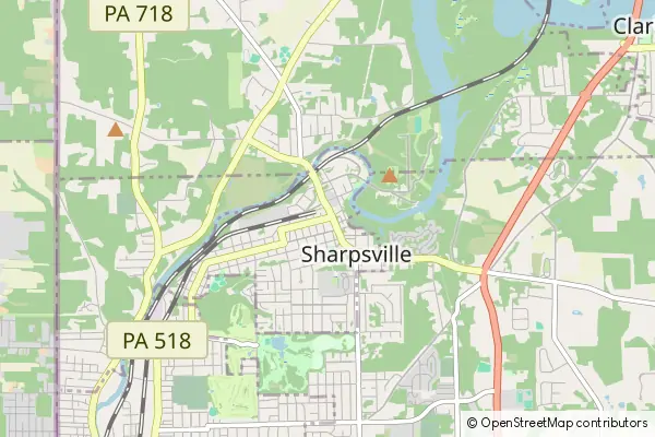 Karte Sharpsville