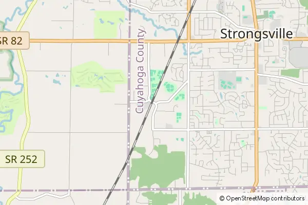 Karte Strongsville