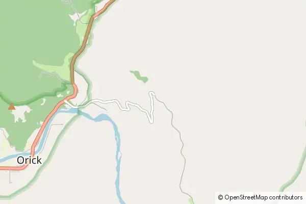 Karte Redwood Nationalpark