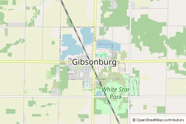 Karte Gibsonburg