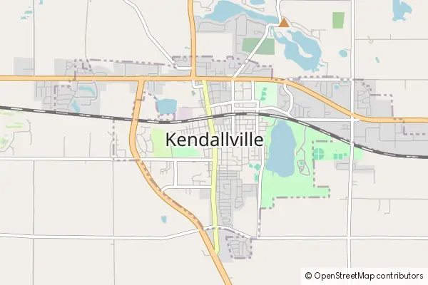 Karte Kendallville