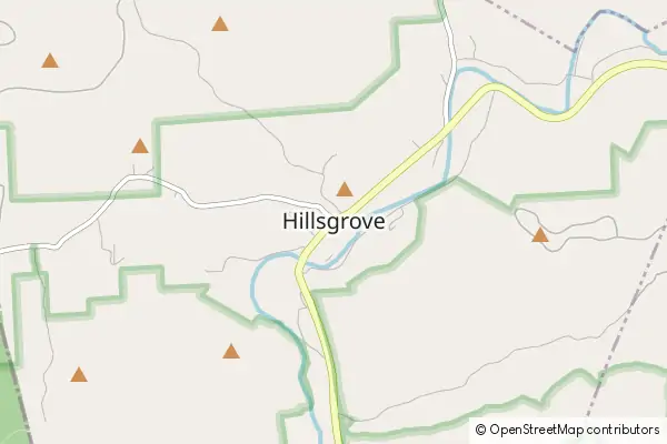 Karte Hillsgrove