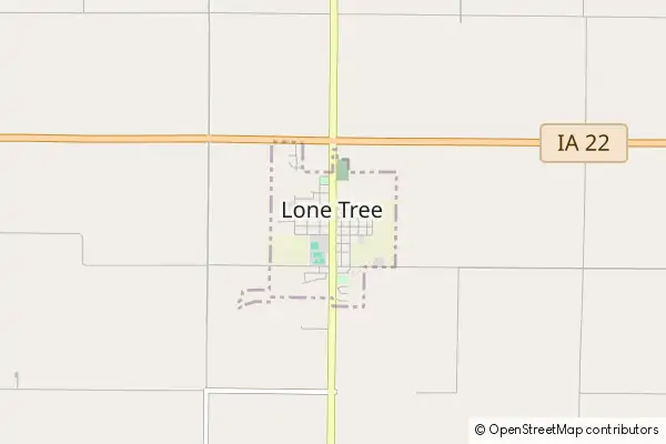 Karte Lone Tree