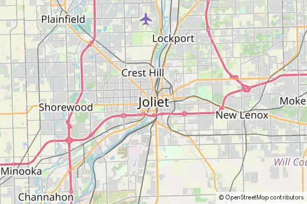 Karte Joliet