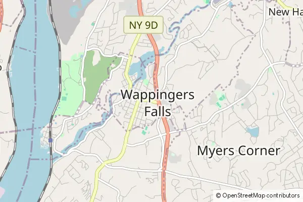 Karte Wappingers Falls