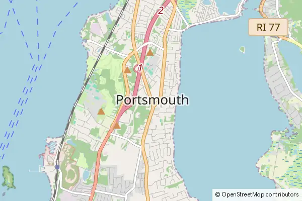Karte Portsmouth