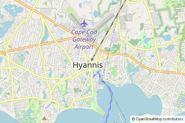 Karte Hyannis