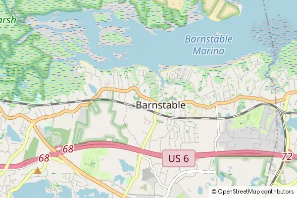 Karte Barnstable