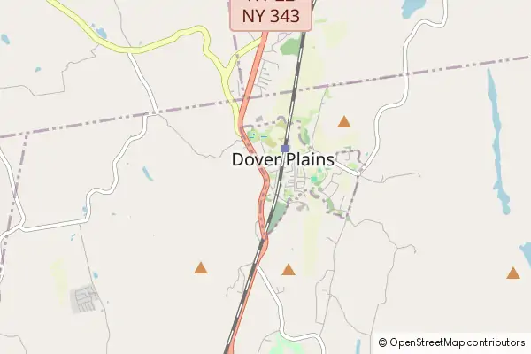 Karte Dover Plains