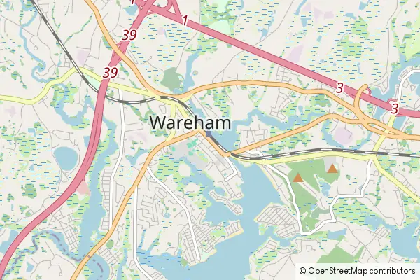 Karte Wareham