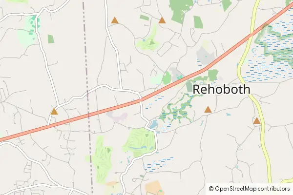 Karte Rehoboth