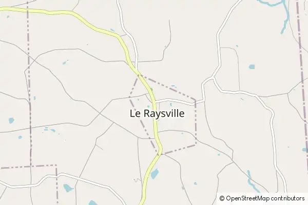 Karte Le Raysville