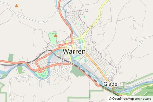 Karte Warren