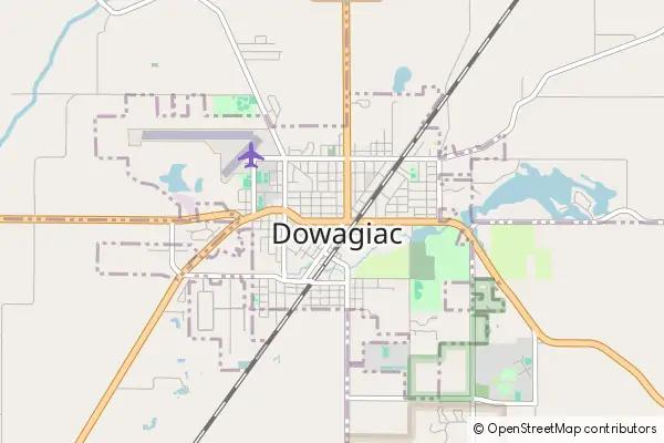 Karte Dowagiac