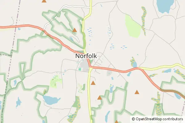 Karte Norfolk