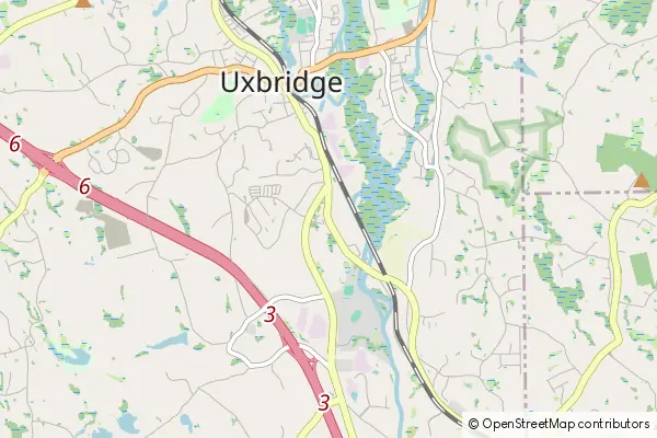 Karte Uxbridge