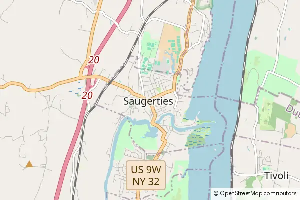 Karte Saugerties