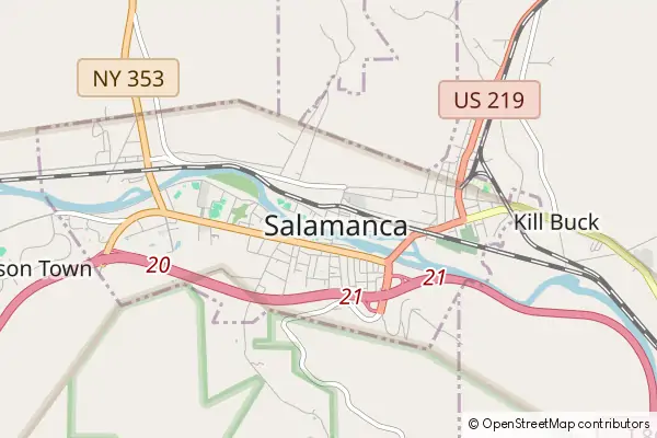 Karte Salamanca