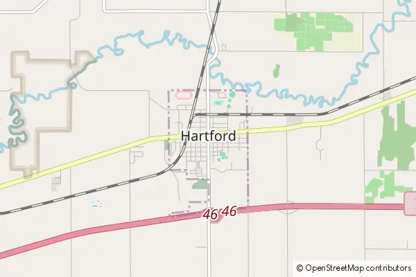 Karte Hartford