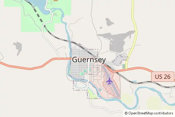 Karte Guernsey