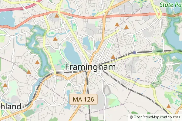 Karte Framingham