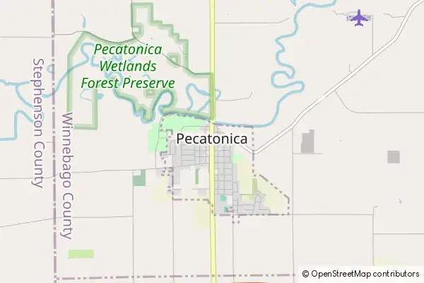 Karte Pecatonica