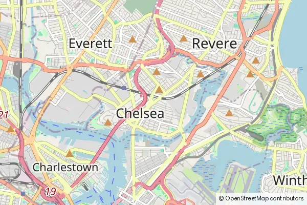 Karte Chelsea