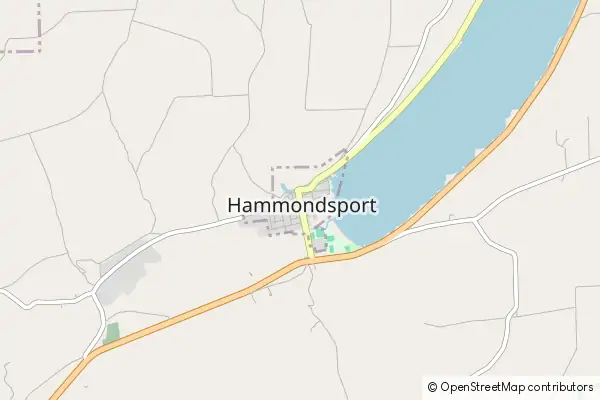 Karte Hammondsport