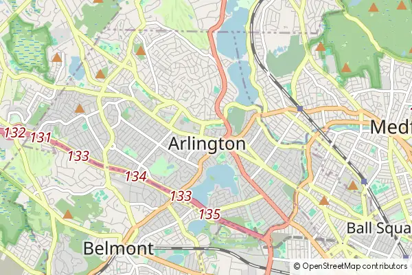 Karte Arlington