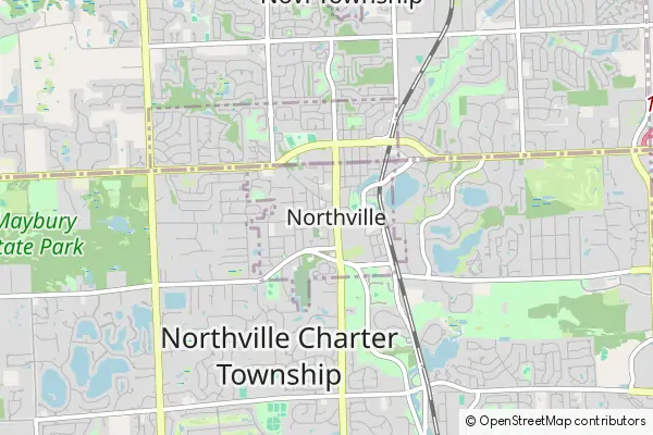 Karte Northville