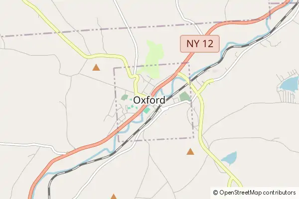 Karte Oxford