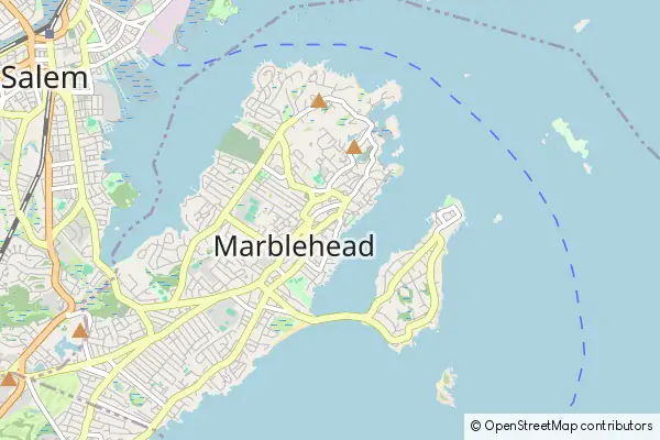 Karte Marblehead