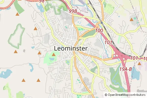 Karte Leominster