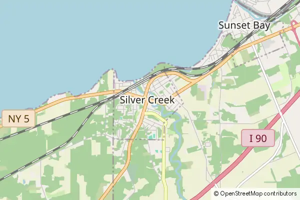 Karte: Silver Creek • © OpenStreetMap contributors Karte Silver Creek