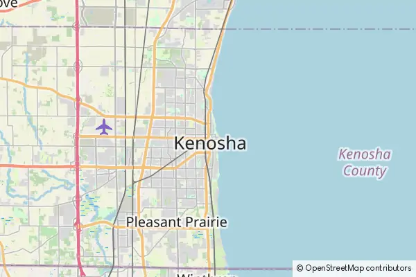 Karte Kenosha