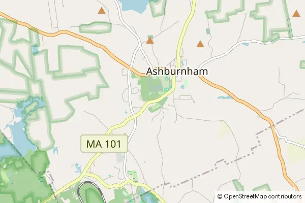 Karte Ashburnham