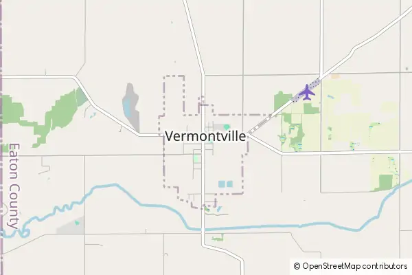 Karte Vermontville