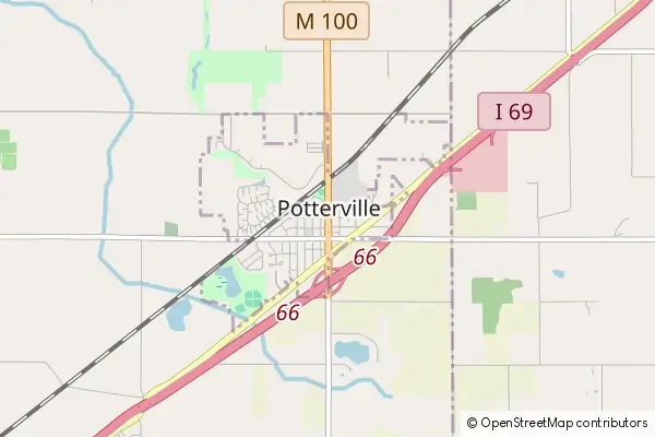 Karte Potterville