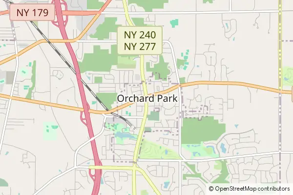 Karte Orchard Park