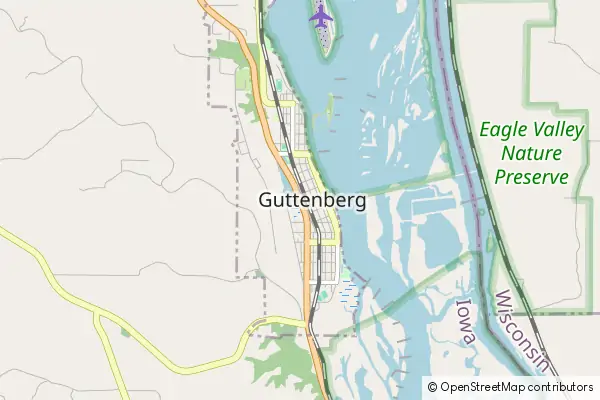 Karte Guttenberg