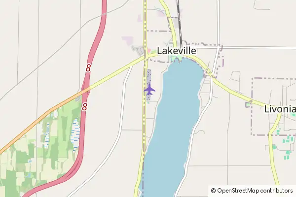 Karte Lakeville